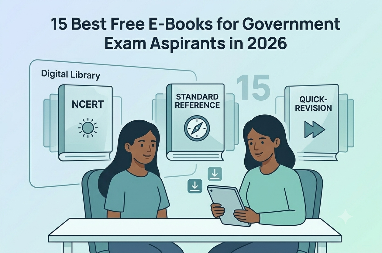 15 Best Free E-Books for Government Exam Aspirants in 2026